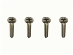 1968-1969 Console Shifter Plate Mounting Screws - Set of 4