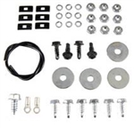 1968 - 1969 Camaro Console Gauges Hardware Set, Including Ground Wire, 44 Pieces