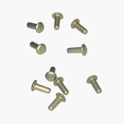 1968 - 1969 Console Gauge Face Plate Rivets Set, Mounting, 10 Pieces