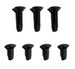 1968 Camaro Console Shift Plate Screws Set, 4-Speed, 7 Pieces | Camaro Central