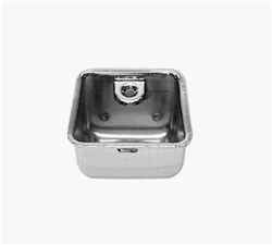 1968 - 1972 Console Rear Ash Tray Receiver, Silver Cadmium Plated