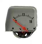 1968 - 1969 Camaro Console Gauge, VOLTMETER, For Use in Replacement of Amp meter 6473265