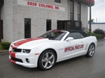 Gerald Gregory 2011 Camaro Pace Car