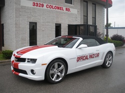 Gerald Gregory 2011 Camaro Pace Car