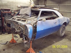 1968 Camaro Yenko by Earl Rager -- Before and After