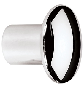 Billet Specialties Custom Dash Knob, Polished Smooth Top, Each