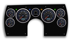 1982 - 1989 Camaro CFR BLUE Dash Instrument Cluster Gauge Kit: Speedometer, Tachometer, Oil Pressure, Water Temp, Voltmeter, Fuel