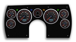 1982 - 1989 Camaro CFR RED Dash Instrument Cluster Gauge Kit: Speedometer, Tachometer, Oil Pressure, Water Temp, Voltmeter, Fuel