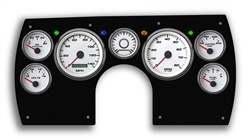 1982 - 1989 Camaro PERFORMANCE BLACK ELECTRIC SPEEDO Dash Instrument Cluster Gauge Kit: Speedometer, Tachometer, Oil Pressure, Water Temp, Voltmeter, Fuel