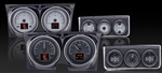 1967 Dash Instrument Cluster and Console Gauges Set, HDX : Speedometer, Tachometer, Oil Pressure, Water Temp, Voltmeter and Fuel