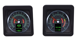 1969 Camaro Dash Instrument Cluster Gauges Set, RTX : Speedometer, Tachometer, Oil Pressure, Water Temp, Voltmeter and Fuel