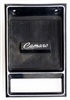 1969 Camaro Column Shift Center Dash Bezel Lens, Used GM