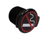 Dash Cigarette Lighter Filler Plug Cap with No Smoking Symbol