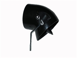 1968 Camaro Dash Air Vent Shut-Off Elbow Assembly, RH Side without Air Conditioning
