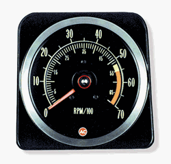 1969 Camaro Dash Tach, TACHOMETER, 5500 - 7000 Redline, 6469382