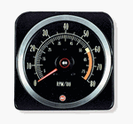1969 Camaro Dash Tach, TACHOMETER 6000 - 8000 Redline, 6469384