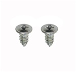 1970-1981 Door Jamb Vent Louver Screws, Pair