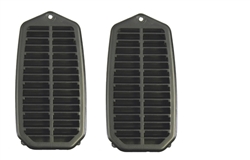 1970 - 1981 Camaro Door Jamb Air Vent Louver Assembly with Inner Liner, Pair