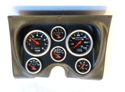 1967 - 1968 Camaro Dash Instrument Cluster Housing Assembly with Gauges  Auto Meter, Choice of AutoMeter Gauges