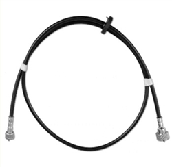 1967 - 1968 Camaro Upper Speedometer Cable with Firewall Grommet, 37.5 Inch