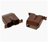 1968 Camaro Dash Pad Lower Dog Leg Stud Support Female Clips, Pair