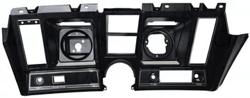 1969 Camaro Dash Instrument Housing Carrier Bezel, with Pre-Cut Holes for Tach and Center Gauge