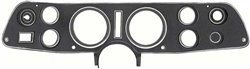 1970 - 1978 Camaro Dash Instrument Cluster Housing Bezel with Chrome Trim Details
