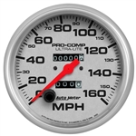 Auto Meter Ultra-Lite SPEEDOMETER, Mechanical 160 MPH, 5"