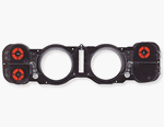 1979 - 1981 Camaro Dash Instrument Cluster Housing Lens Assembly for Models Without Factory Gauges, 25047802