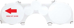 1982 - 1989 Camaro Dash Instrument Cluster Housing Lens Assembly with 140 MPH Speedometer Hole on Top
