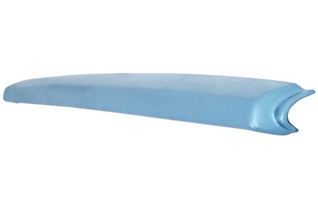 1967 Camaro Dash Pad, Molded Urethane in Bright Blue, 7642896