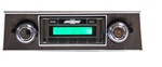 1967 - 1968 USA-230 Camaro Radio with AM/FM Stereo, Auxiliary Input, with Walnut Bezel