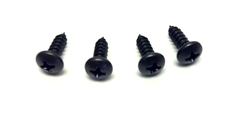 1967 - 1968 Dash Panel Mounting Screws Set, Center Lower, 4 Pieces