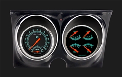 1967-1968 Custom Dash Gauge Set with OE Style Housing - G / Stock