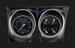 1967 - 1968 Dash Instrument Cluster Housing with Black Gauges, Custom OE Style