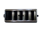 1969 - 1978 Camaro Dash Air Vent Outlet Louver Center Insert, Outer Black Housing with Chrome Edge