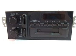 1997 - 2001 Camaro AM-FM Cassette Stereo Radio, Original GM Used