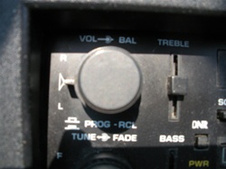 1982 - 1992 Radio Knob, Volume