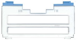 1971 - 1976 Radio Dial Lens Face Plate, AM-FM, Mono