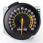 1979 - 1981 Camaro Dash TACHOMETER, 8000 Redline