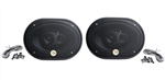 Camaro Rear Deck Speakers Set, 6 x 9 Inch