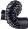 Image of a Under Dash Flexible Air Vent Duct Hose, 3 Inch Diameter.