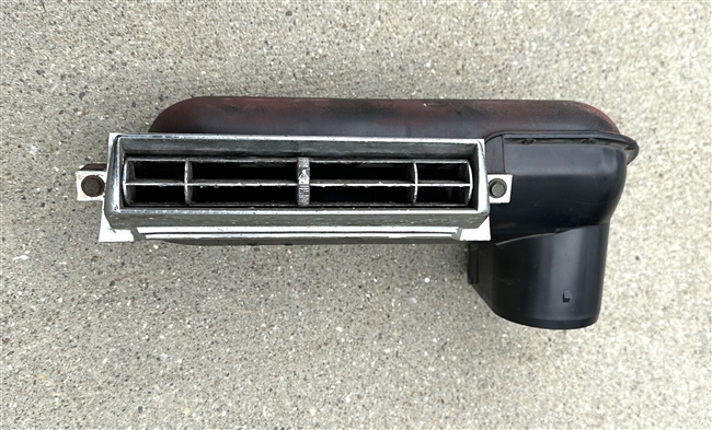 1967 - 1968 Camaro Center Dash Vent Duct Outlet with Air Conditioning, Original GM Used