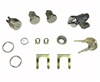 1979 - 1981 Camaro Locks Set: Glovebox, Trunk, and Doors with Medium Length Cylinders Kit