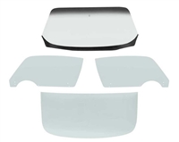 1970 - 1974 Camaro Factory Clear Glass Kit, All 4 Pieces