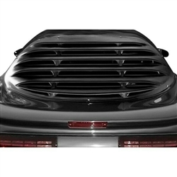 1993 - 2002 Camaro Rear Window Glass Louver Sun Shade, ABS 1 Piece Design