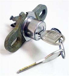 1974 - 1977 Camaro Trunk Lock Set with GM Round Headed Keys