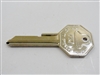 1968 Camaro Key Blank, GM Logo with Octagon Head, OE Style