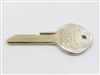 1968 Camaro Key Blank, GM Logo with Pearhead, OE Style