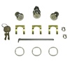 1967 and 1982 - 1985 Camaro Doors and Trunk Locks Set with GM Later Style Round Head Keys